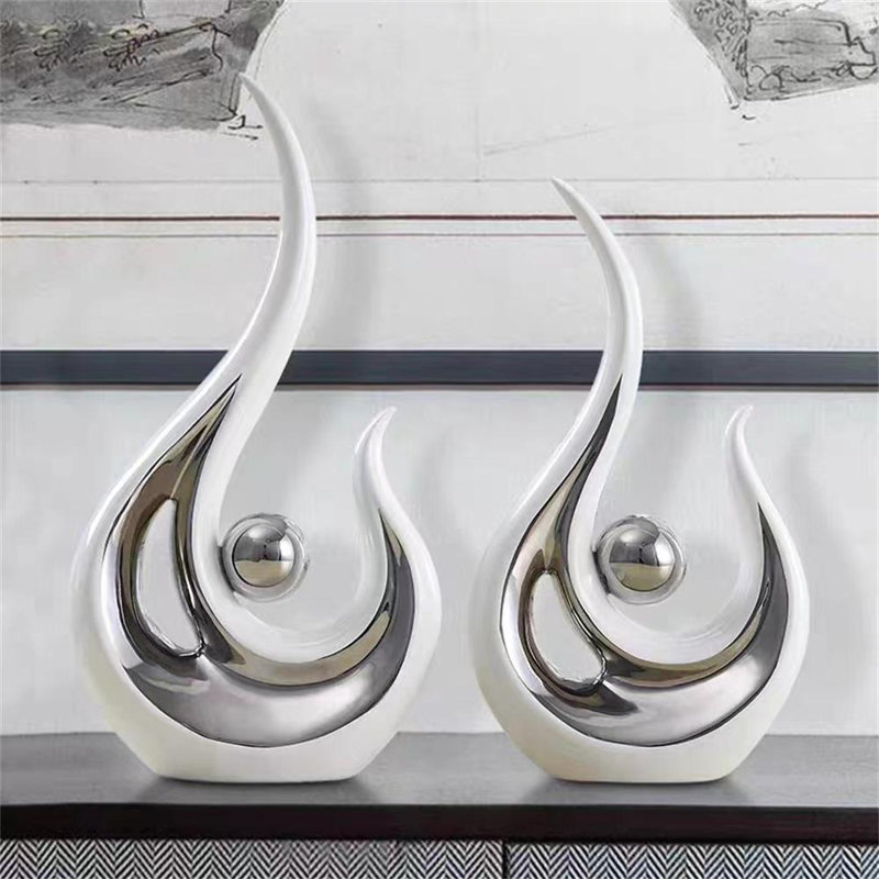 Jesenia Figurines & Sculptures, White