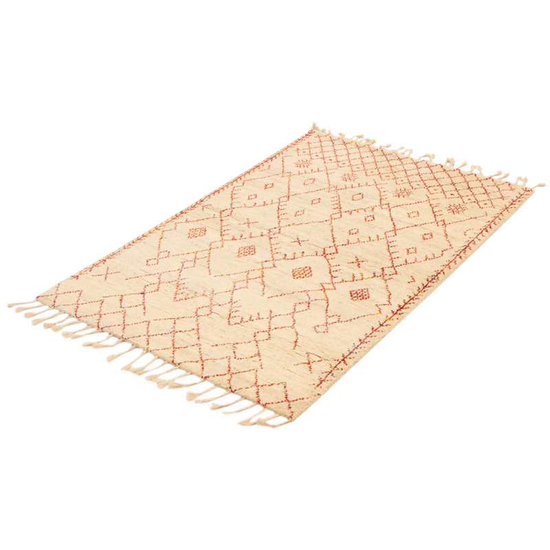 Mcmasters Wool Moroccan Indoor Rug