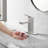 Single Handle Bathroom Faucet with Deck For 1 or 3 Holes,Laundry Vanity Sink Faucet with Two 9/16" Hoses-115744999