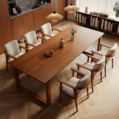 Rectangular    Minimalist    Dining Table Set
