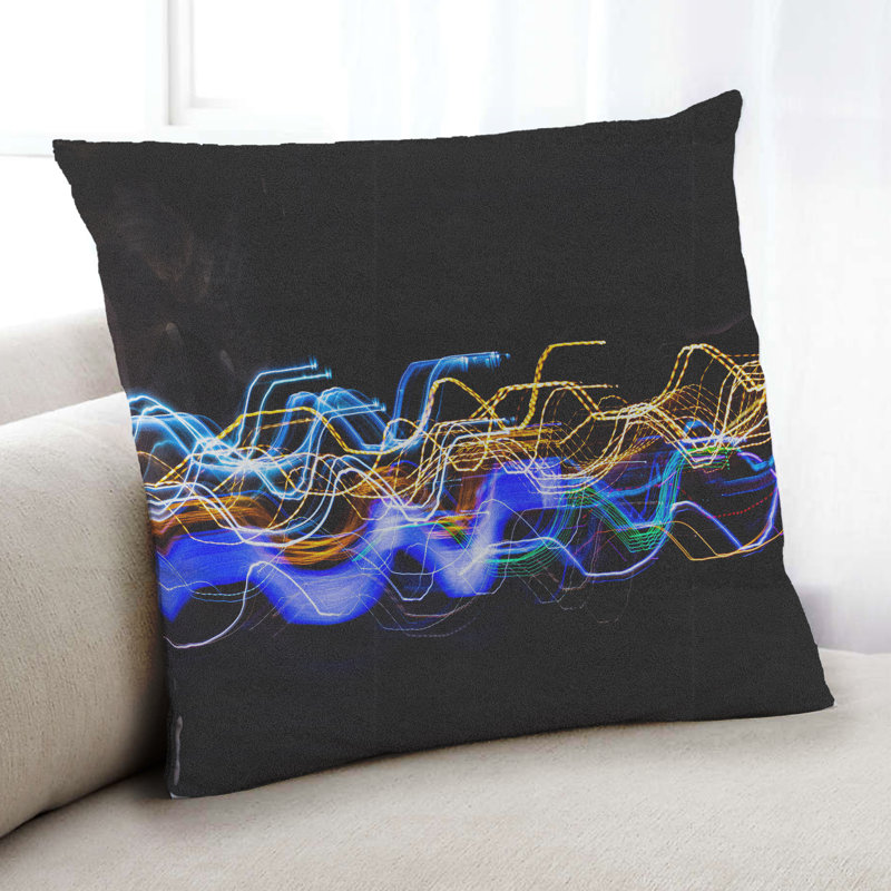 Coussin Neon Neon 12, Microsuède