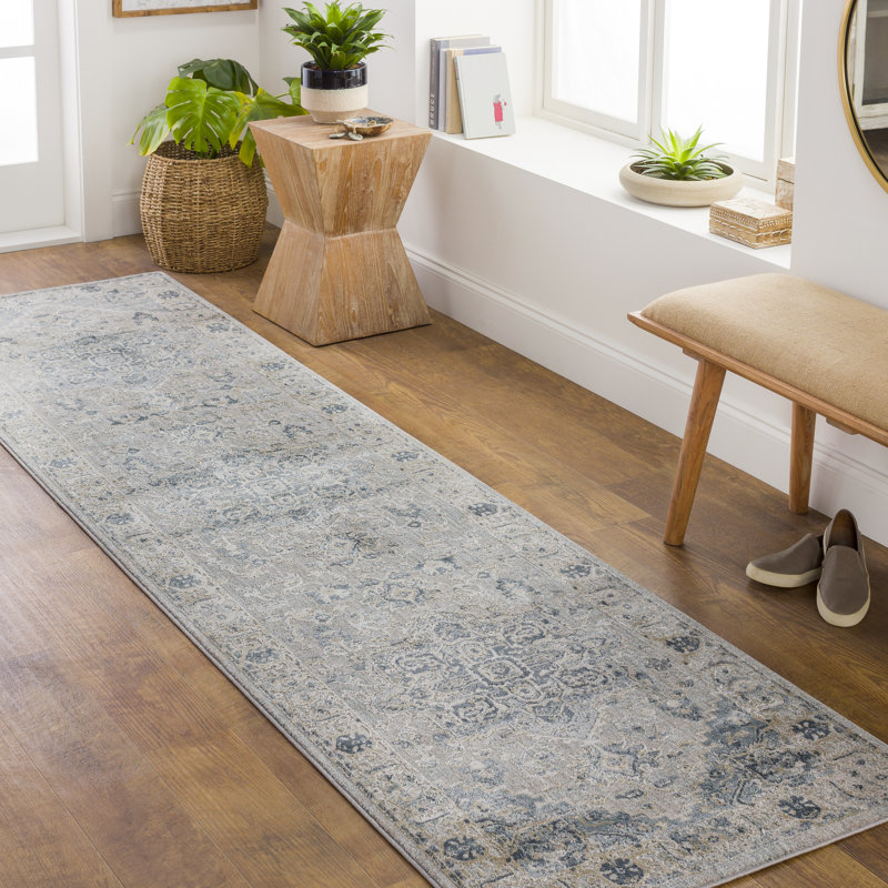 Hoeft Oriental Indoor Rug, Runner 2'6" x 8'