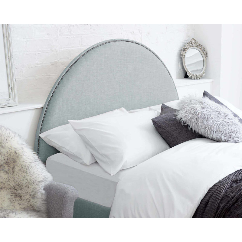 Aimara Upholstered Headboard, Small Double (4'), Sky Blue