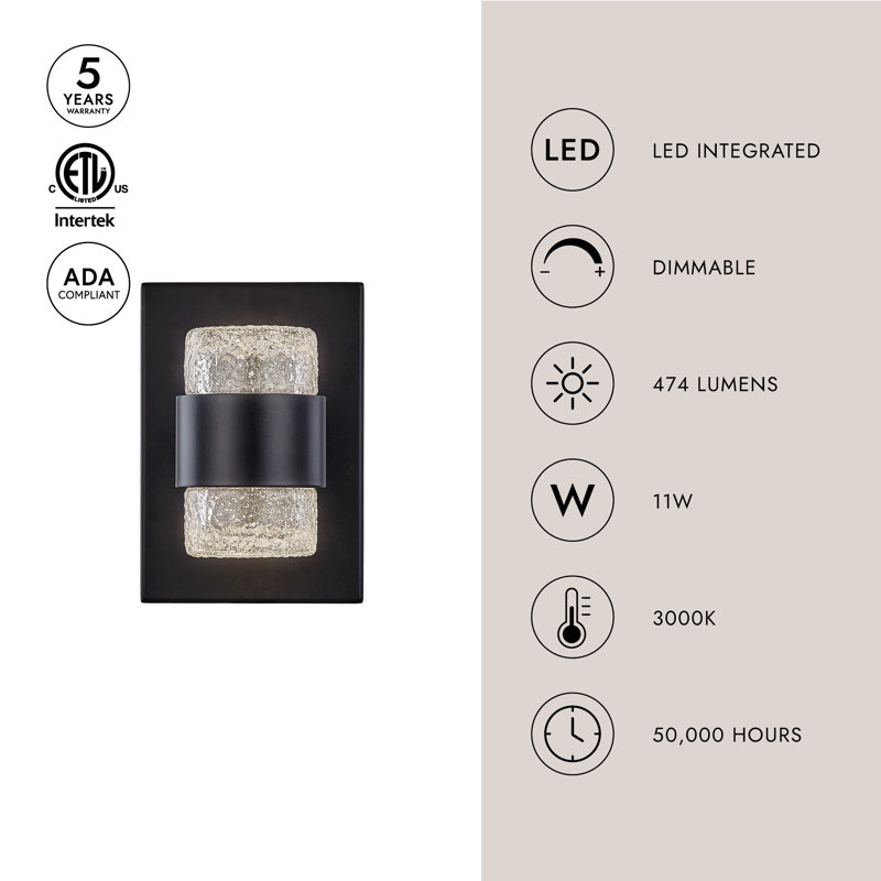 Copenhagen 1 - Light LED Outdoor Flush Mount