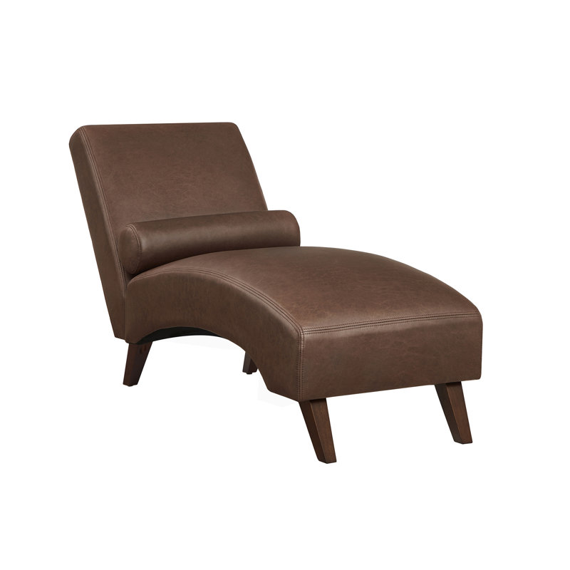 Chaise longue rembourrée, Brown