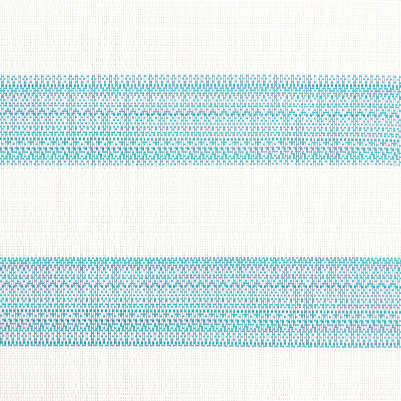 Napperon Town / Country Basics Cabana, Bleu sarcelle / blanc