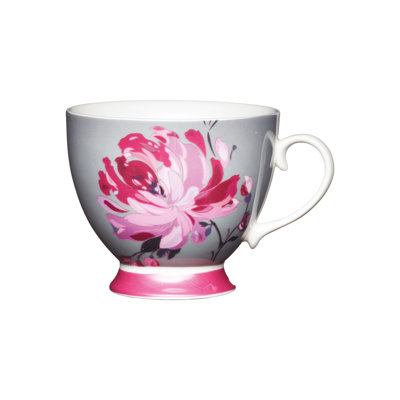 Flower Bone China Mug