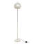 Dequilla 155cm White Arched Floor Lamp