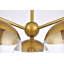 Lustre sphérique à intensité variable à 3 lumières Yearby avec adaptateur pour plafond incliné-687081279-687081277