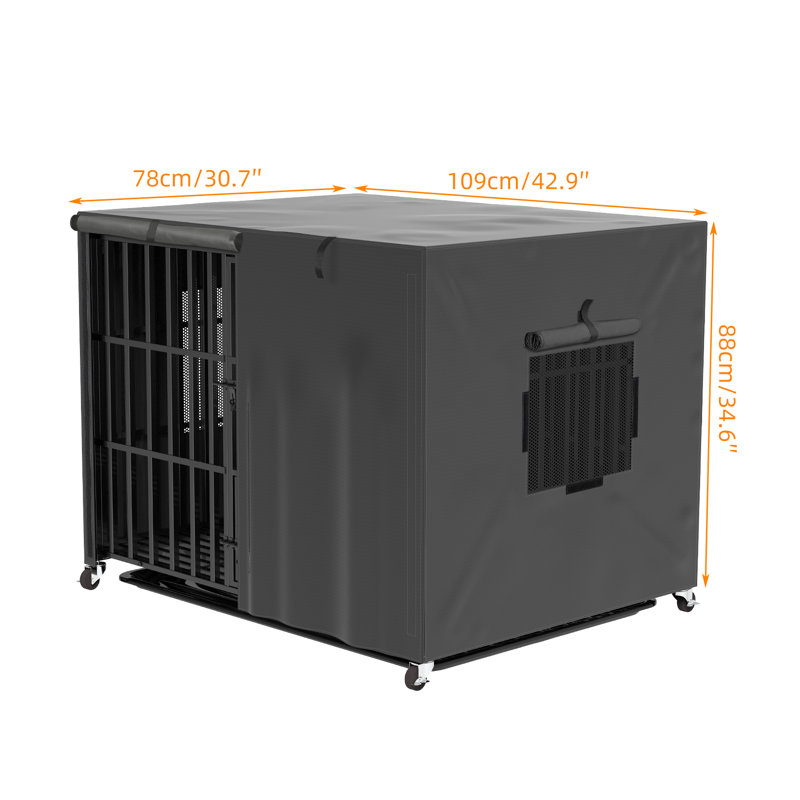 Housse pour cage Dejonna, Moyen (H 34,6 po x l 42,9 po x P 30,7 po)