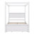 Adwoa Wood Canopy Bed with four Drawers-165946727
