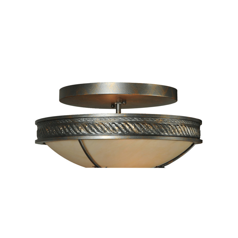 Hoja 2 - Light Semi Flush Mount