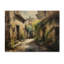 Méditerranée, village II, impression sur bois-1213036871