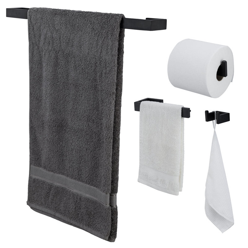 4 - Piece Bathroom Hardware Set