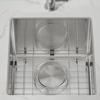 15'' L Single Bowl Stainless Steel Kitchen Sink