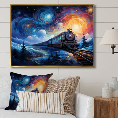 " Abstract Train Rails By Vincent "