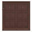 Lit escamotable compact se pliant dans une armoire pour les petits espaces-1245306830-1245306825