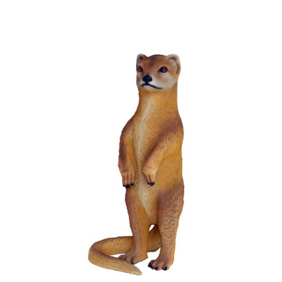 Mongoose Life Size Statue