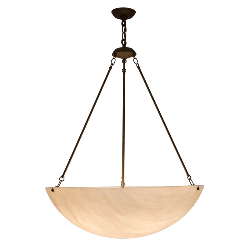 Rio 5 - Light Pendant, Autumn Leaf, Black Faille