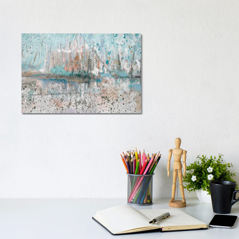 Distant Skies I by Andy Beauchamp - Wrapped Canvas Painting, 20.32 cm H x 30.48 cm W