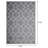 Christine Bleyana Gray Area Rug-1869462533