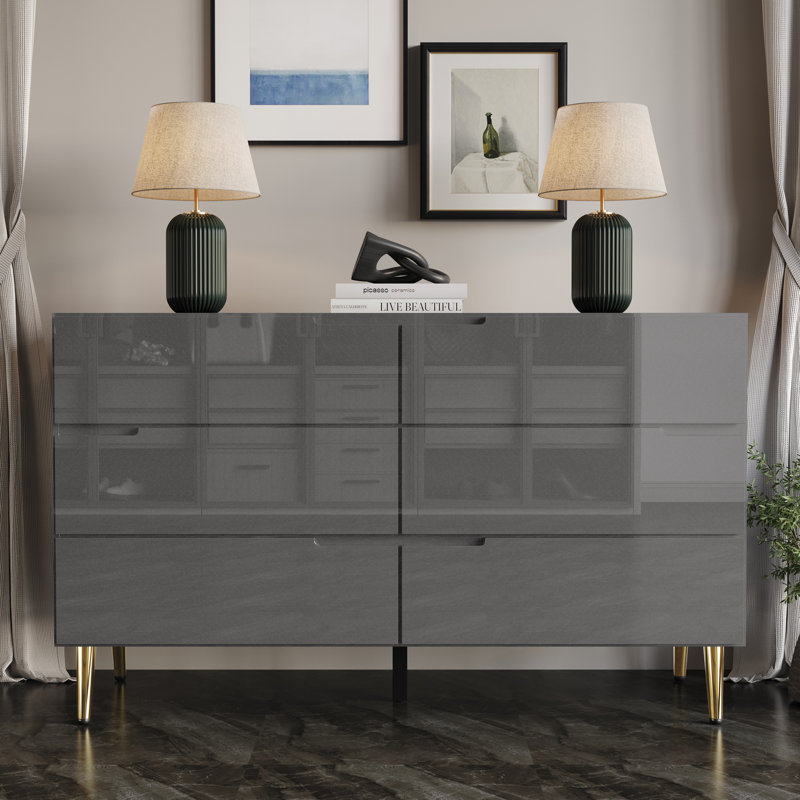 DRESSER EN GRIS, Gris