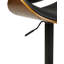 Sommerard Swivel Upholstered Adjustable Height Counter Stool with Metal Frame