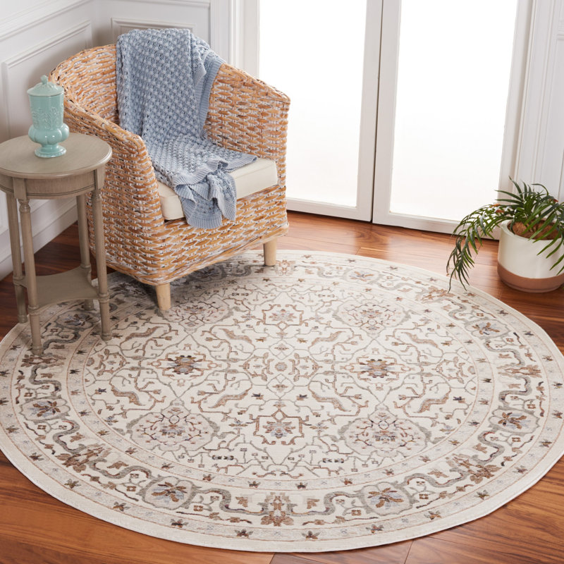 Harlow Performance Oriental Rug, Round 6'3"