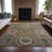 Machine Washable Indoor/Outdoor Xhevrie Sage Rug-111819211