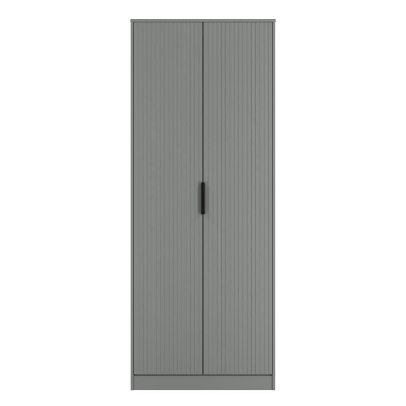 Takirra Double Wardrobe, Grey