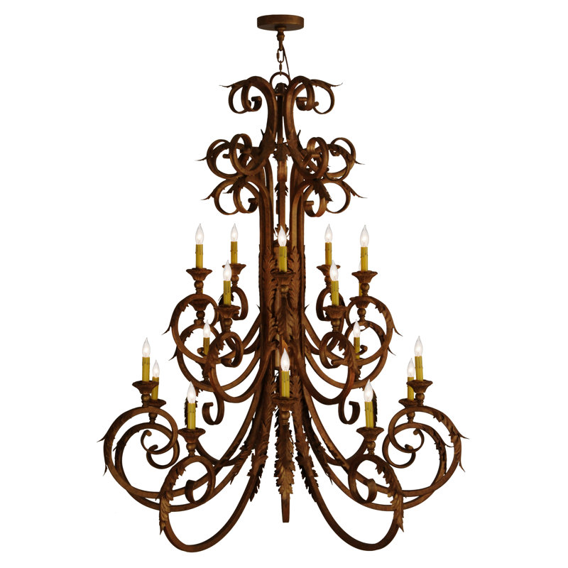 Serratina 20 - Light Chandelier