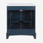 Armoire de salle de bain 27,8 po, seulement armoire, bleu-193522671