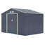 Rowlinson Trentvale Metal Apex Shed-166298694-219931956