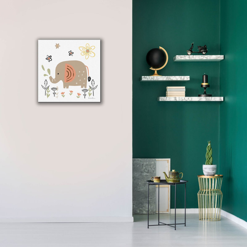 «Baby Elephant» par Farida Zaman, art mural