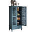 Armoire d'appoint en bois sculpté à 2 portes avec tiroir Anadia-1430720657