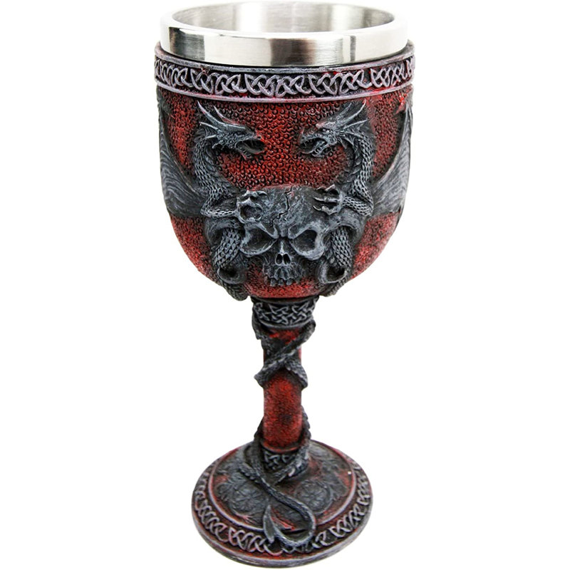 Glynias 6oz. Stainless Steel Goblet