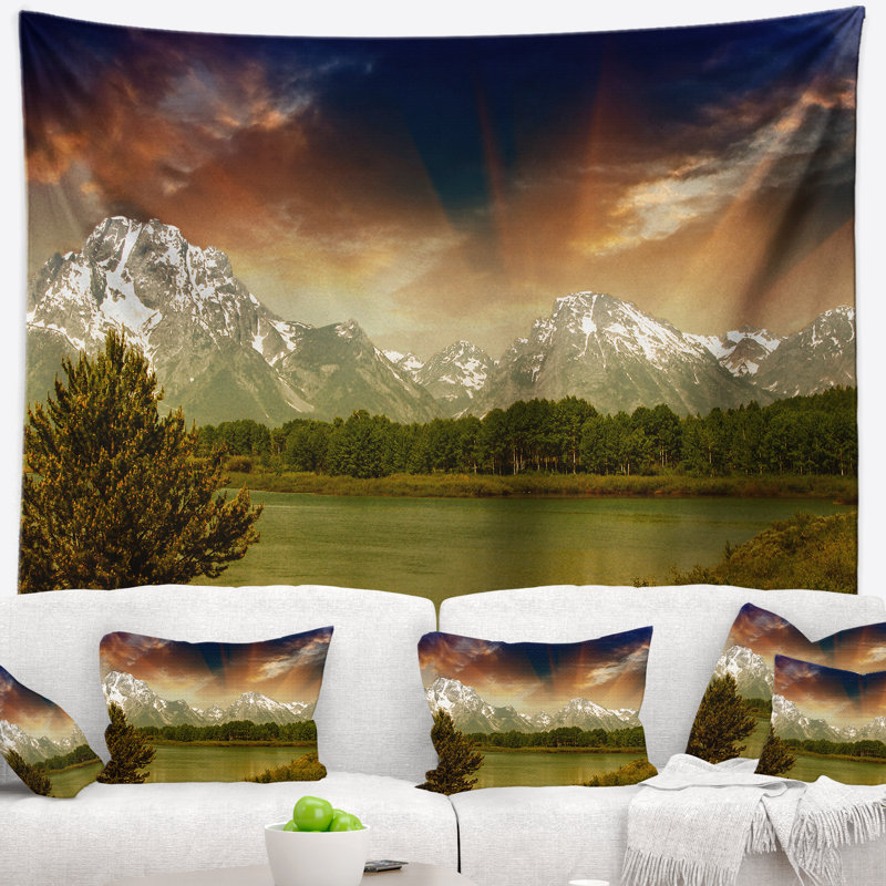 Polyester Tapestry, 50" H x 60" W