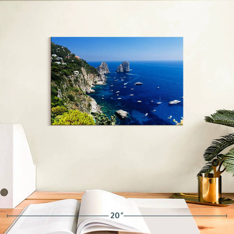 Roches de Capri, H 8 po x l 12 po