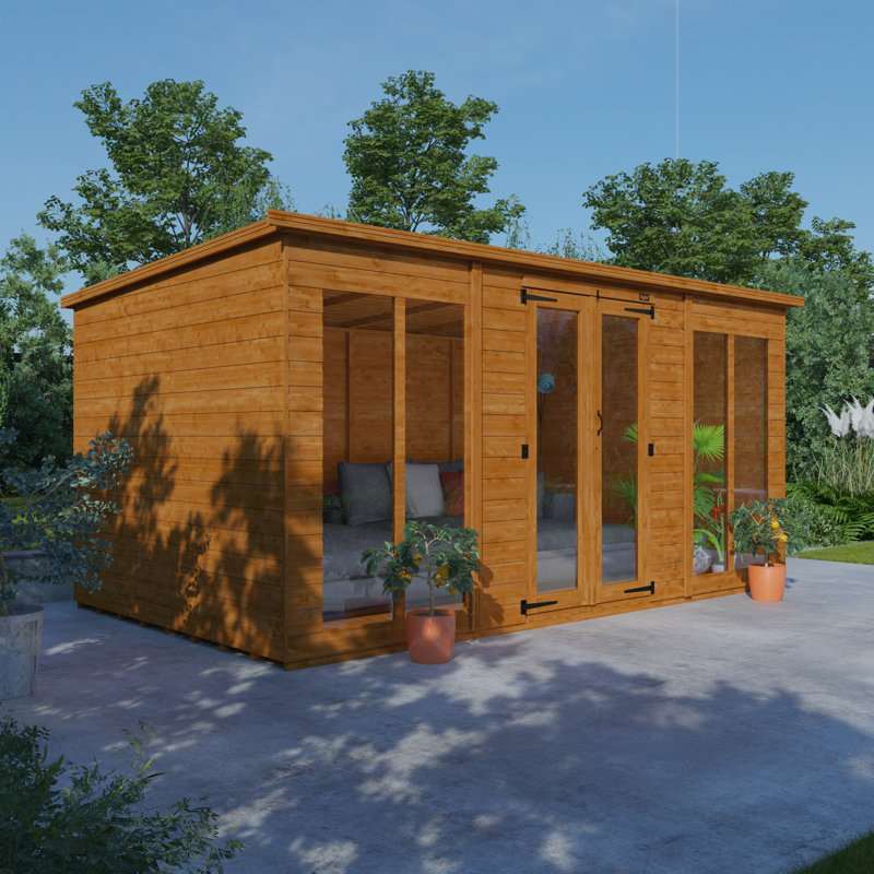 14x8w Tiger Pent Retreat Summerhouse
