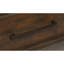 Table de chevet classique en bois brun 1pc