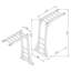 AXI 167.2cm W Wood Climber