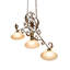 Luminaire suspendu 3 lumières Christabel