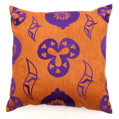 Shanghai Embroidered Throw Pillow