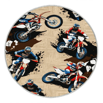  Tapis lavable Motocross Sports