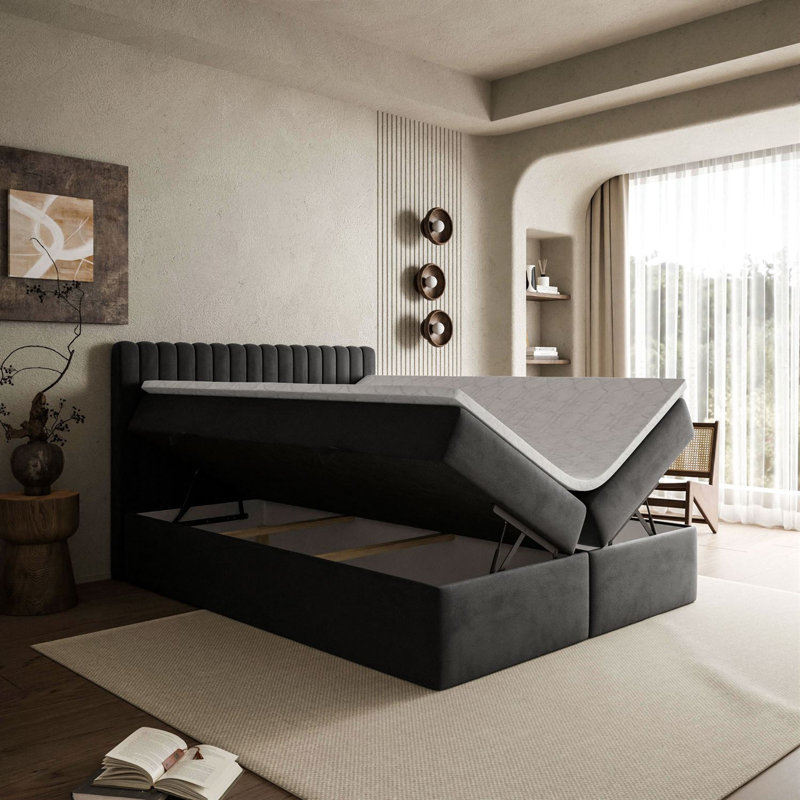 Bed Hendrick, 137 x 200cm, Jasmine 100