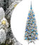 Artificial Christmas Tree with 150 LEDs White-235014601-235014595