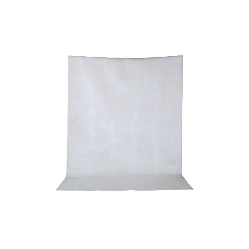 Melby Solid Colour Hand Woven Area Rug, Rectangle 200 x 300cm