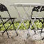 Table de jeu commerciale pliable en plastique de 2,6 pi pour table d'intérieur et d'extérieur sans assemblage requis-108808748