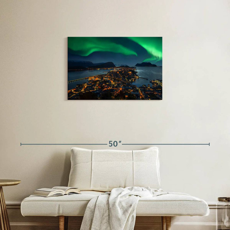 Gillard Alesund Aurora Borealis, 20" H x 30" W