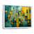 White Floater Framed